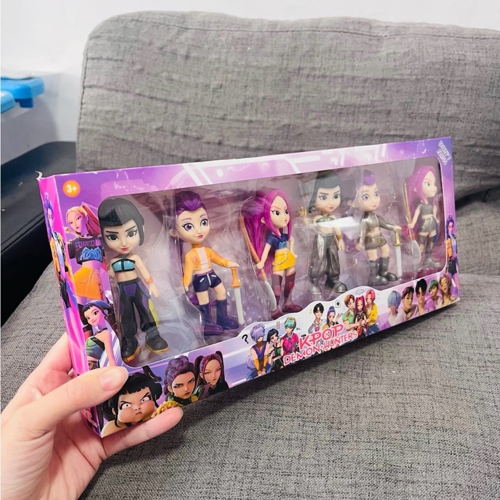 Kpop Demon Hunters figure set of 6